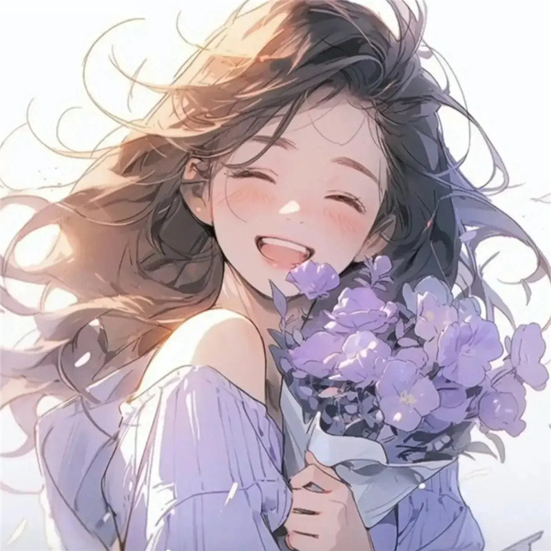 乐观积极治愈系女生头像图片