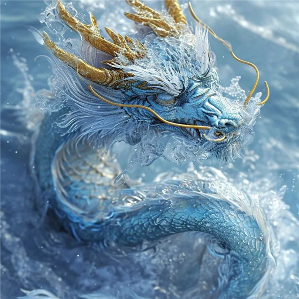 超燃威武霸气龙头像图片