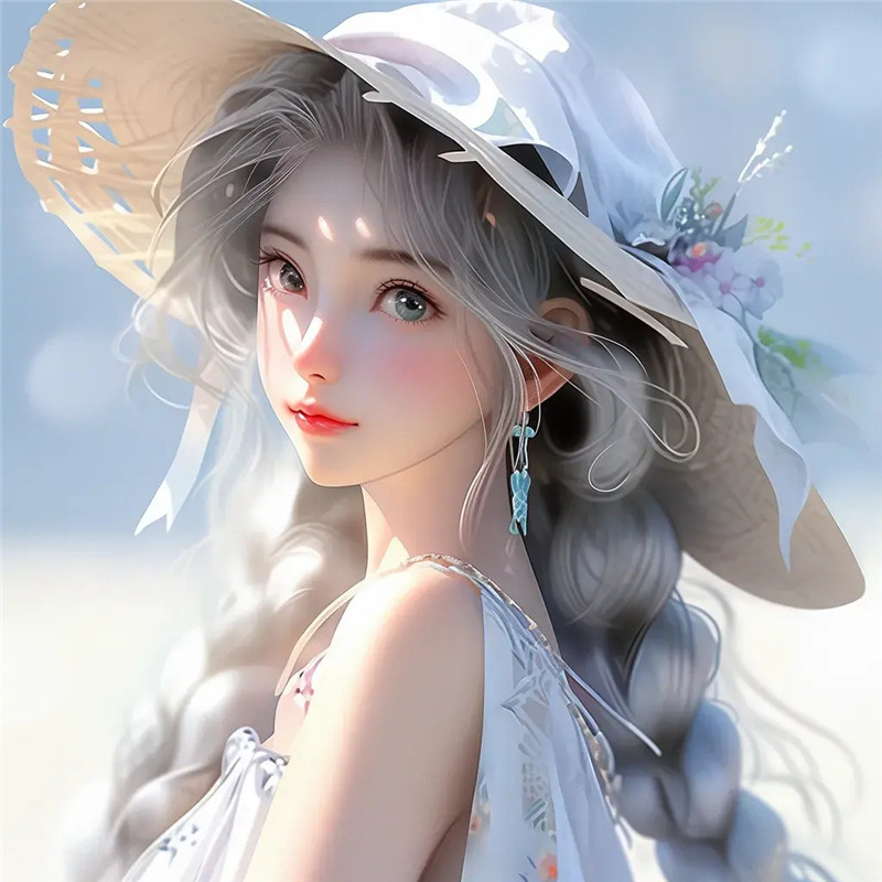 精致独特的女生头像图片