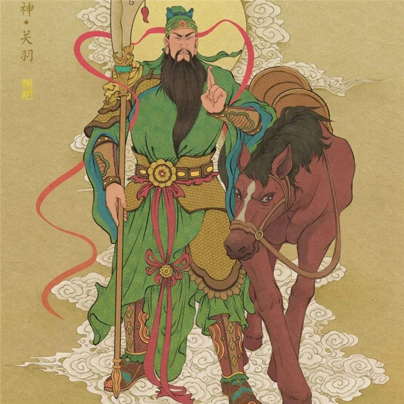 九路财神头像图片