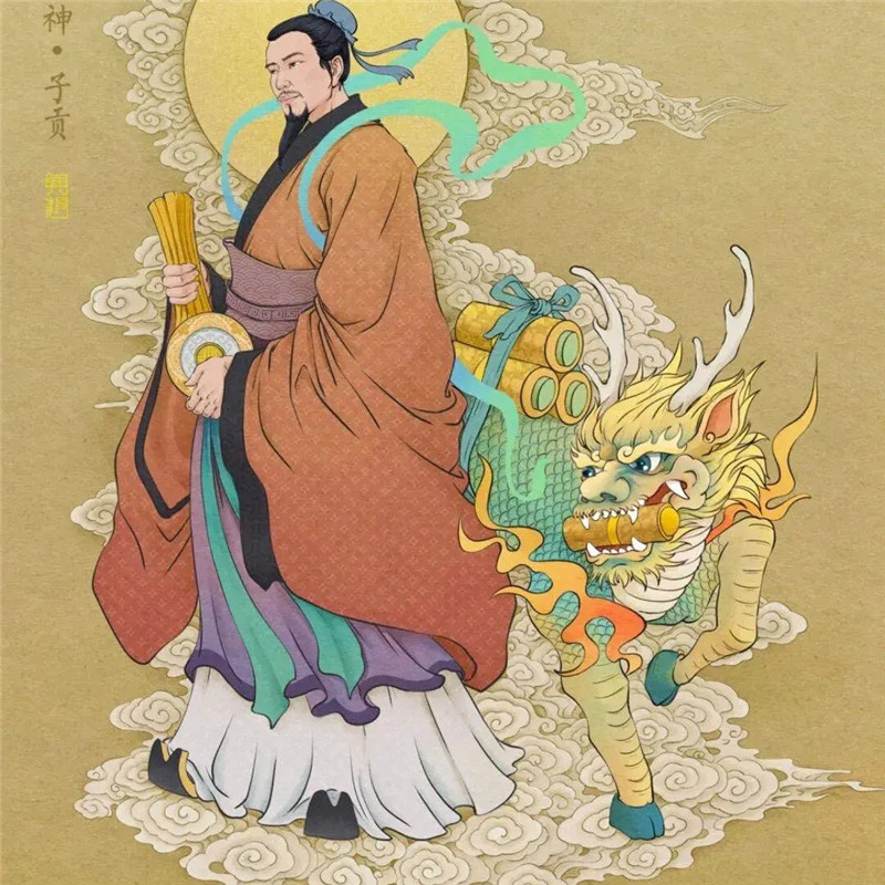 九路财神头像图片