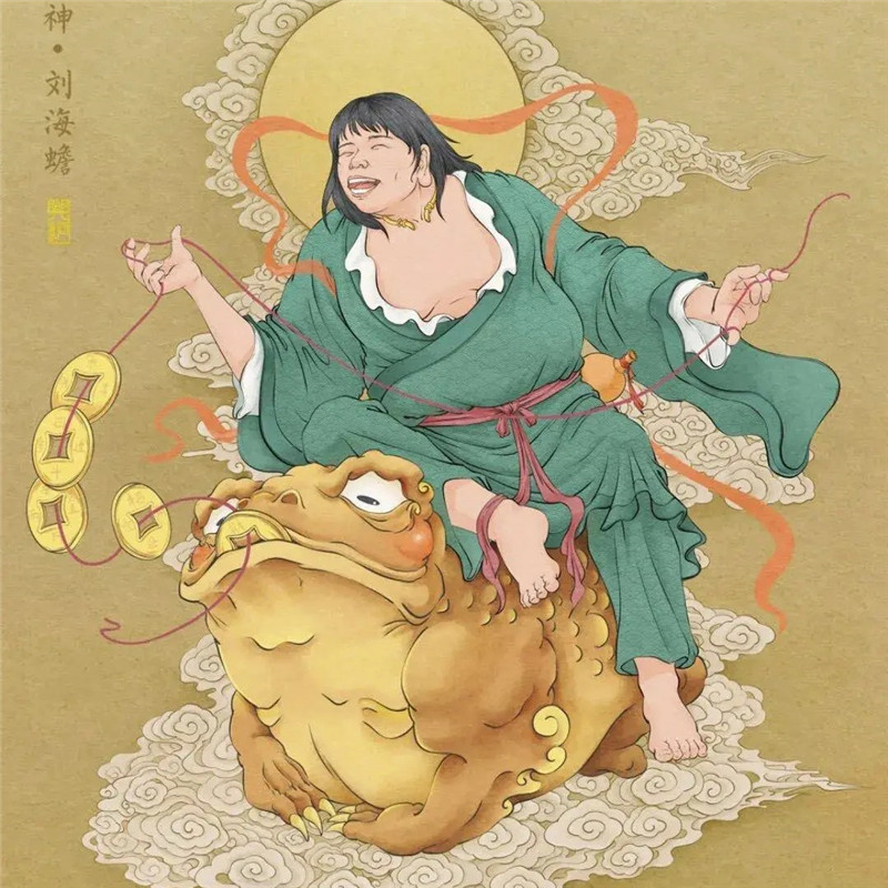 九路财神头像图片