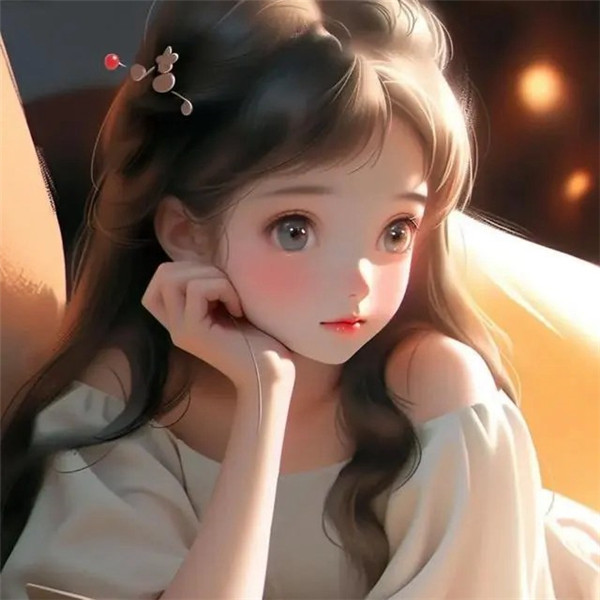 女生安静放下一切让心归零的头像图片