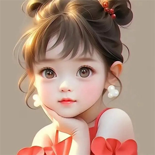 漫画可爱小女孩子头像