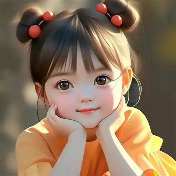 漫画可爱小女孩子头像
