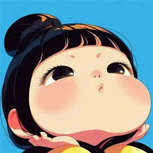 霸气十足的生气可爱小女孩子头像图片