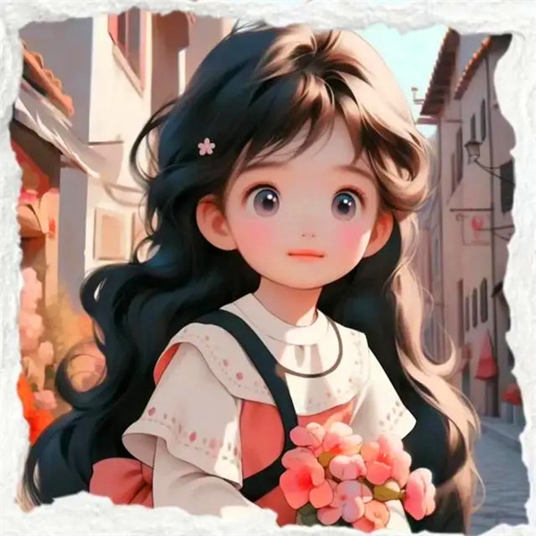 可爱漂亮的小女孩头像图片