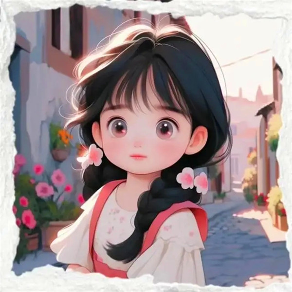 可爱漂亮的小女孩头像图片