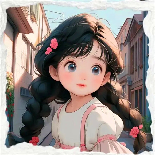 可爱漂亮的小女孩头像图片