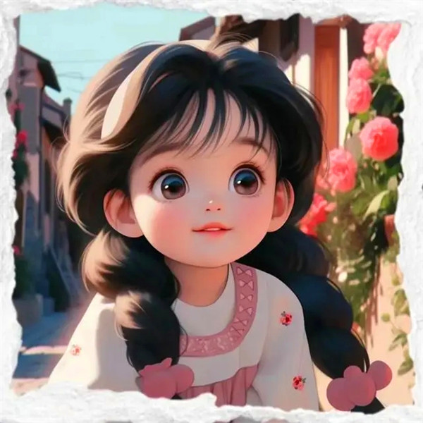 可爱漂亮的小女孩头像图片
