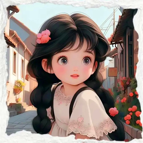 可爱漂亮的小女孩头像图片