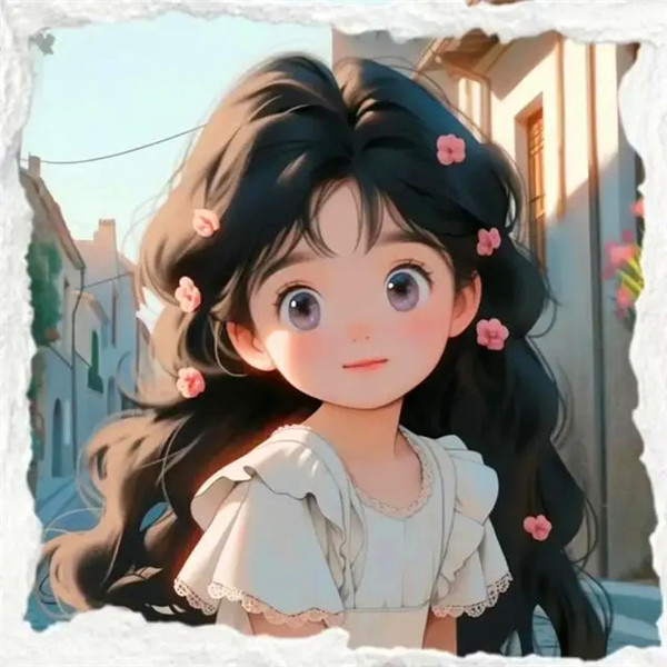 可爱漂亮的小女孩头像图片