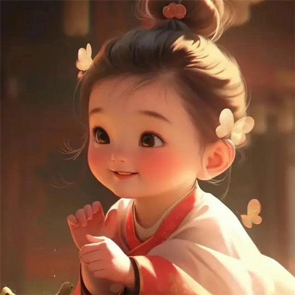 女生开心笑容的图片唯美头像