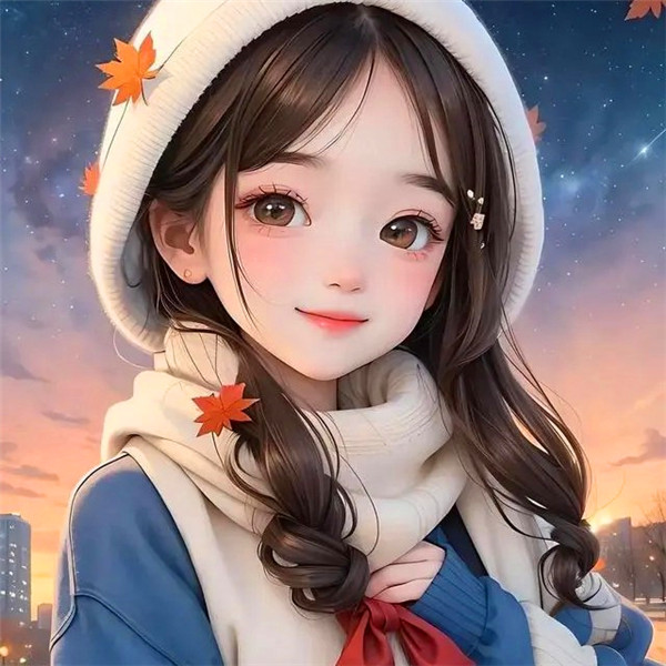 好好爱自己爱生活的女生动漫头像图片