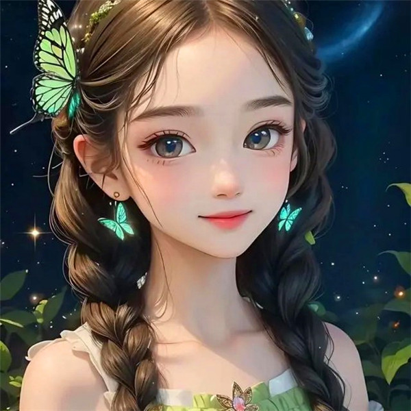 好好爱自己爱生活的女生动漫头像图片