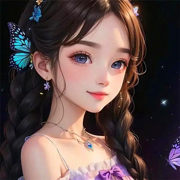 好好爱自己爱生活的女生动漫头像图片