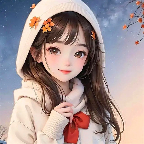 好好爱自己爱生活的女生动漫头像图片