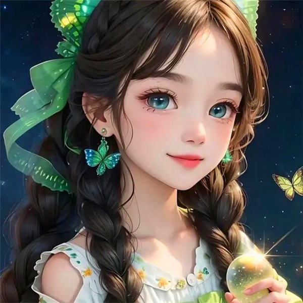 好好爱自己爱生活的女生动漫头像图片