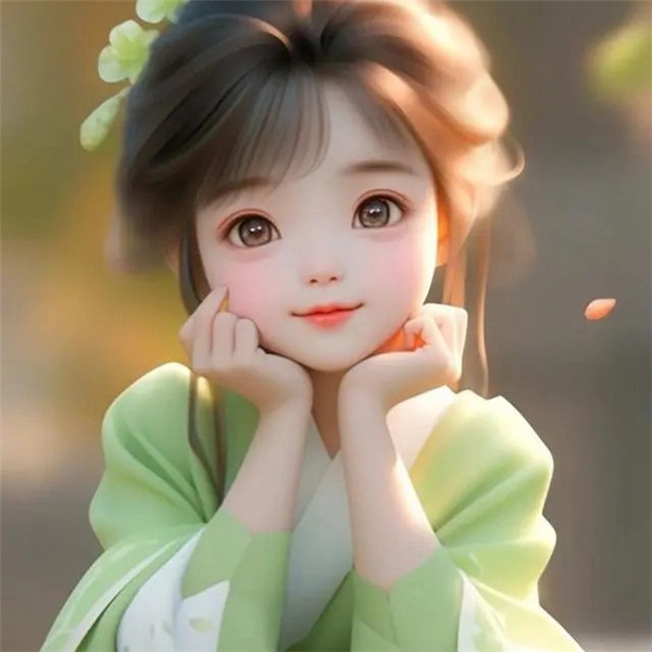 可爱漂亮的古风动漫小女孩头像图片