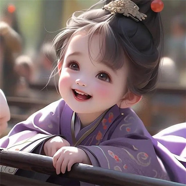 可爱漂亮的古风动漫小女孩头像图片