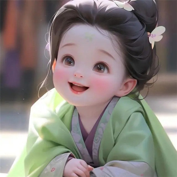 可爱漂亮的古风动漫小女孩头像图片