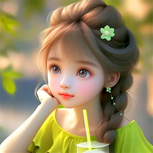 清空自己把心归零头像女