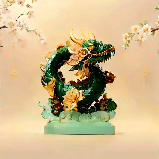 带自己姓氏的头像图片龙