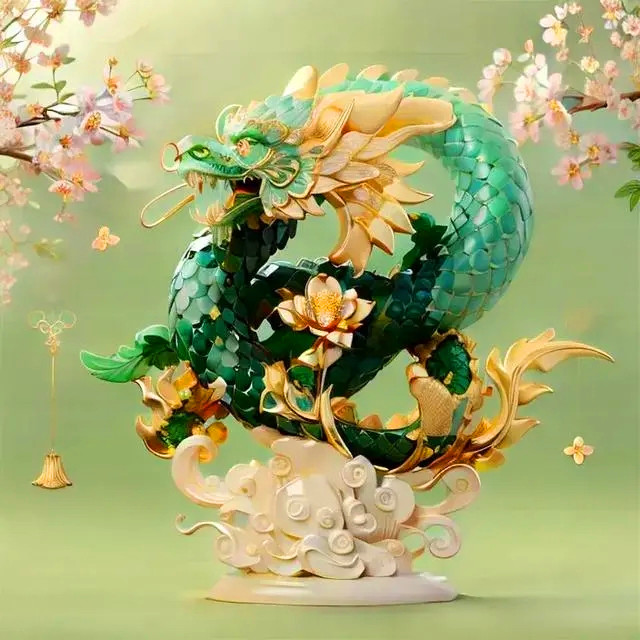 带自己姓氏的头像图片龙