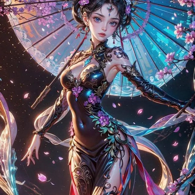 古风霸气女生龙的头像图片