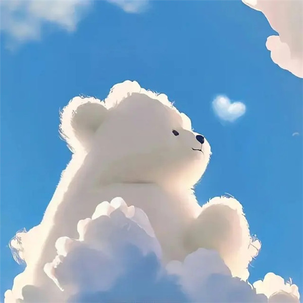 蓝色系高清好看的微信头像图片