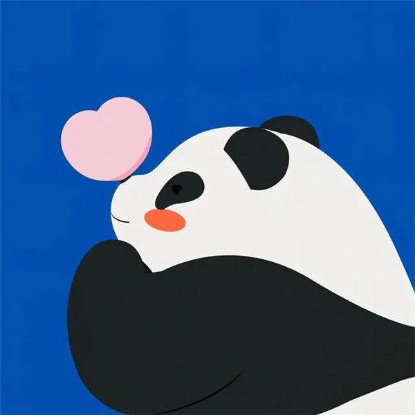 蓝色系高清好看的微信头像图片