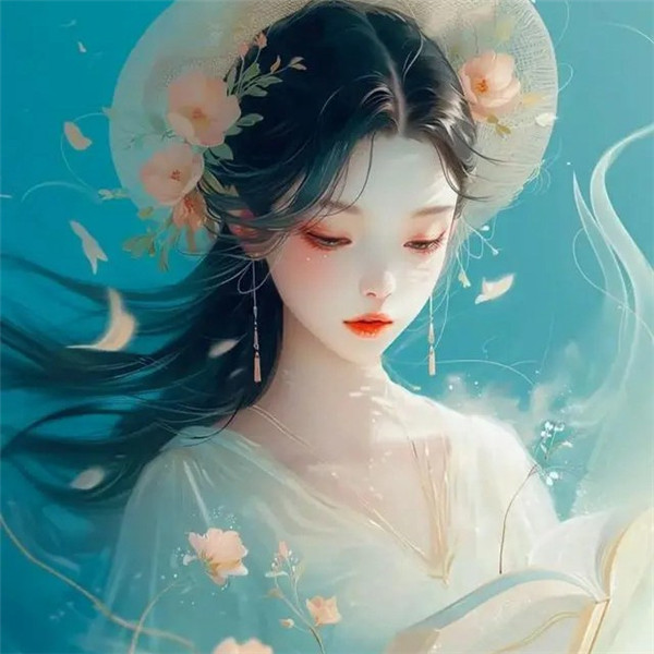 超美好运女生头像图片