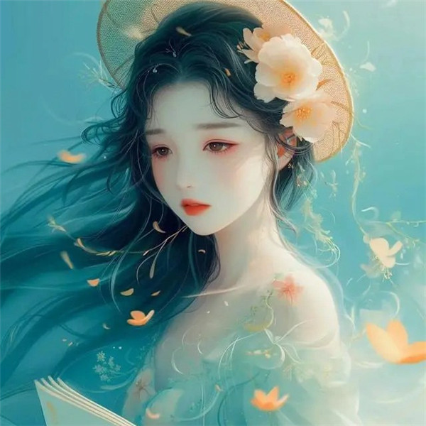 超美好运女生头像图片