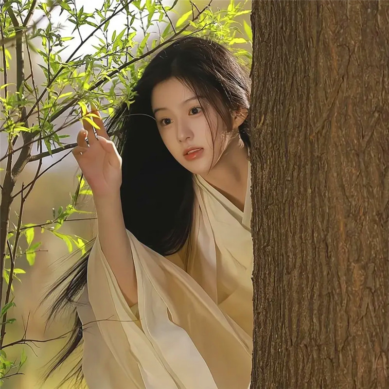 好看的真人微信头像女生