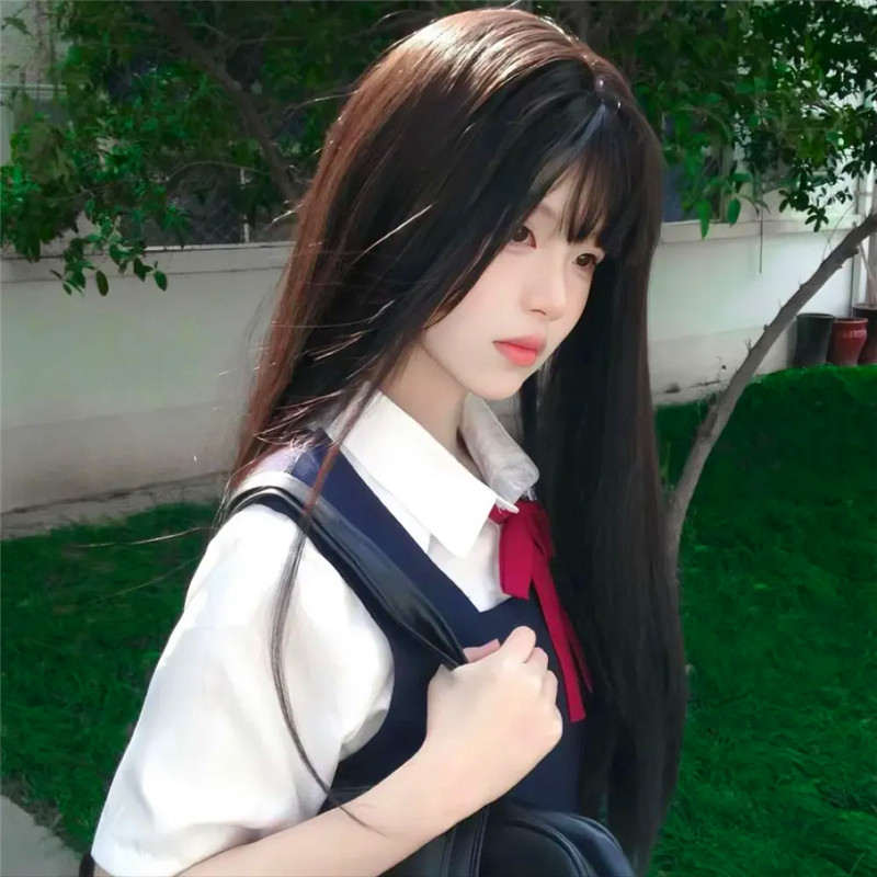 好看的真人微信头像女生