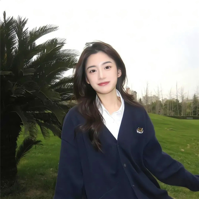 好看的真人微信头像女生