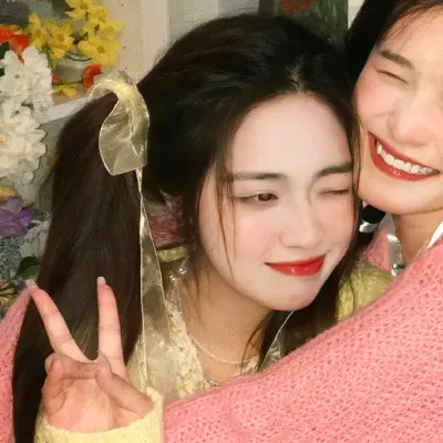 闺蜜头像姐妹真人