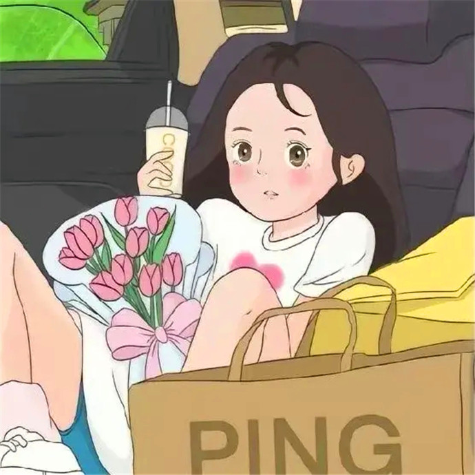 可爱卡通情侣头像