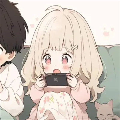 2025年男女情侣头像动画