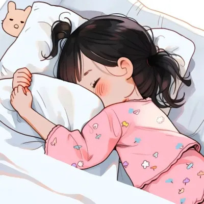 摆烂情侣头像可爱一男一女图片