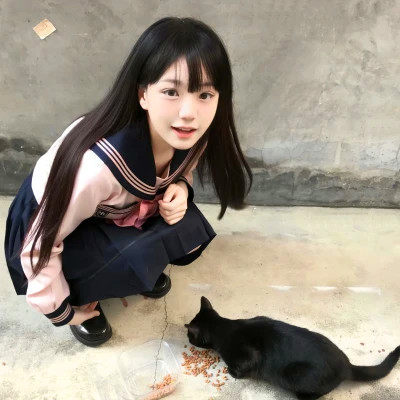 好看风格的头像女生