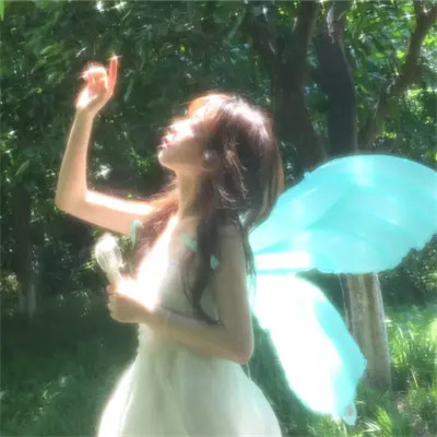 高级光感氛围感女生头像