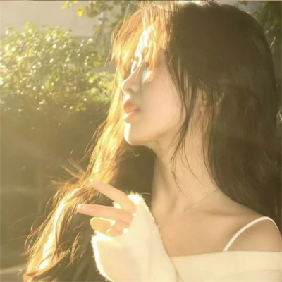 高级光感氛围感女生头像