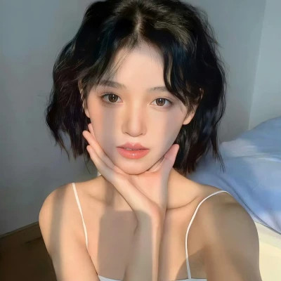 女生头像氛围感有光