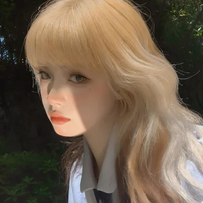 女生头像氛围感有光