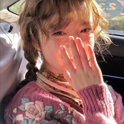 女生头像氛围感有光
