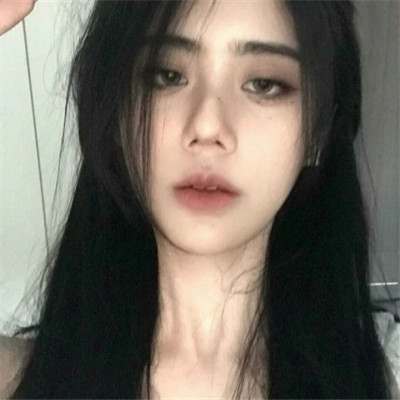 清冷破碎感女头