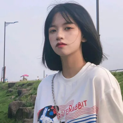 清冷破碎感女头