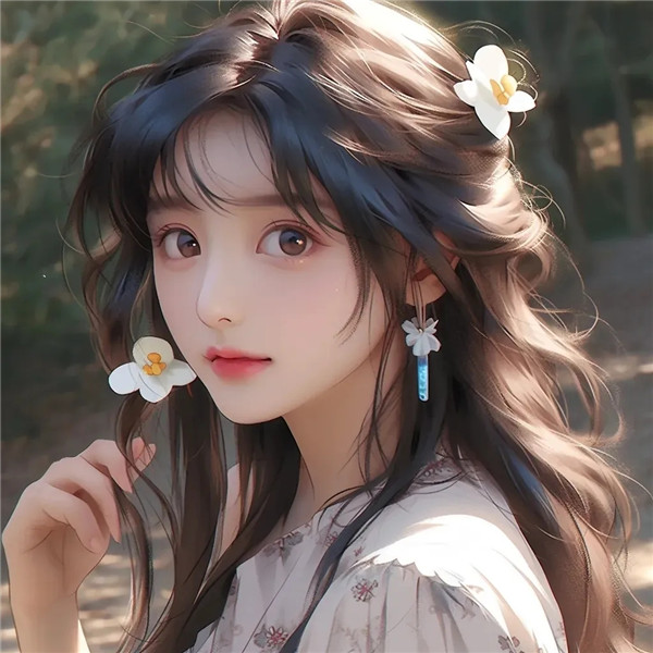 手绘动漫女生头像