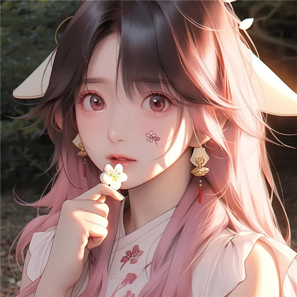 手绘动漫女生头像